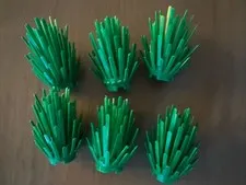 LEGO 6064 Green Prickly Bush Plant 2x2x4 - pieces