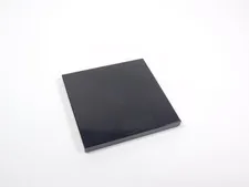 LEGO Black 4x4 Smooth Tile Plate S3