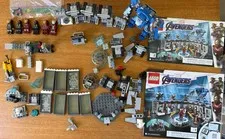 Lego Marvel Iron Man Avengers Hall Of Armor 76125 Incomplete Set Super Hero