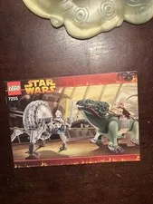 LEGO Star Wars General Grievous Chase 7255 Illustrated English Manual Booklet