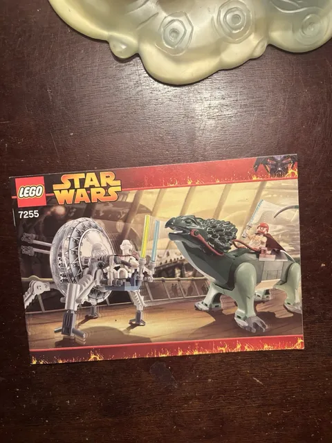 LEGO Star Wars General Grievous Chase 7255 Illustrated English Manual Booklet