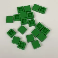 Lego 3070 Light Green Replacement Parts Pieces Lot of 20