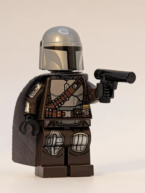 The Mandalorian Din Djarin Genuine LEGO Minifigure SW1135 Star Wars Retired