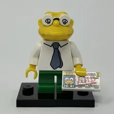 Lego Hans Moleman Minifigure Collectible Simpsons Series 2 CMF Complete