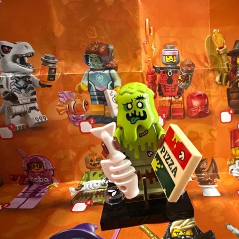 LEGO Minifigures Series 29 Trash monster, photo is display, comes sealed.
