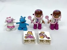 Lego Duplo Disney Doc McStuffins Stuffy Dragon Lambie Figures Parts Pieces
