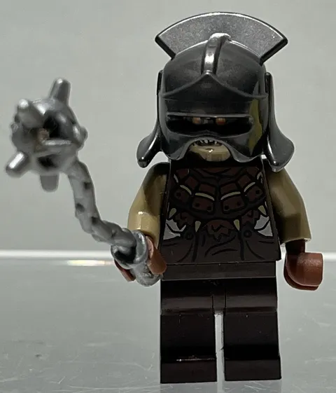 Lego LOTR Mordor Helmet & Weapon Lord of the Rings Minifigure 79007 Black Gate