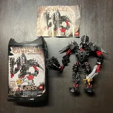 LEGO Bionicle Glatorian 8984 : Stronius with Canister Full Set Good Condition