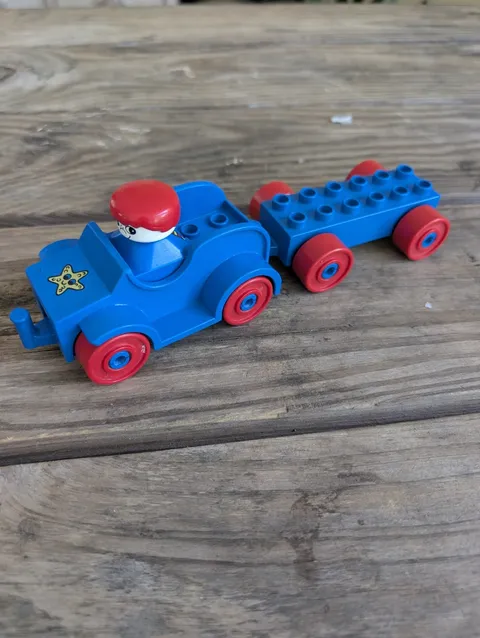 LEGO DUPLO Wagon With Trailer vintage