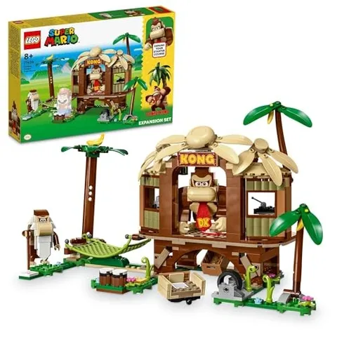 LEGO Super Mario Donkey Kong's Tree House 71424 Toy Building Blocks