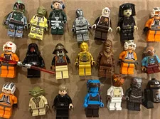 LEGO Star Wars Minifigure Lot Boba Fett Darth Maul Yoda Chewbacca C-3PO and More