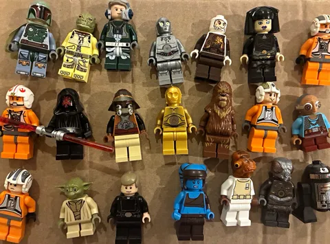 LEGO Star Wars Minifigure Lot Boba Fett Darth Maul Yoda Chewbacca C-3PO and More