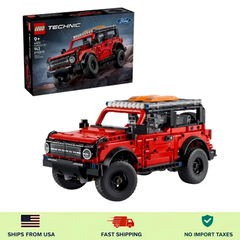 LEGO Technic Ford Bronco SUV Building Set 42213 Ages 10+
