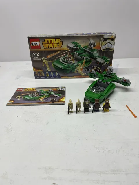 LEGO Star Wars: Flash Speeder (75091) with minifigures, instructions and original box