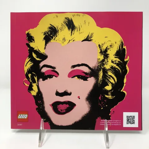 LEGO Art 31197 Warhol Marilyn Monroe MANUAL ONLY Instructions 4 unique versions