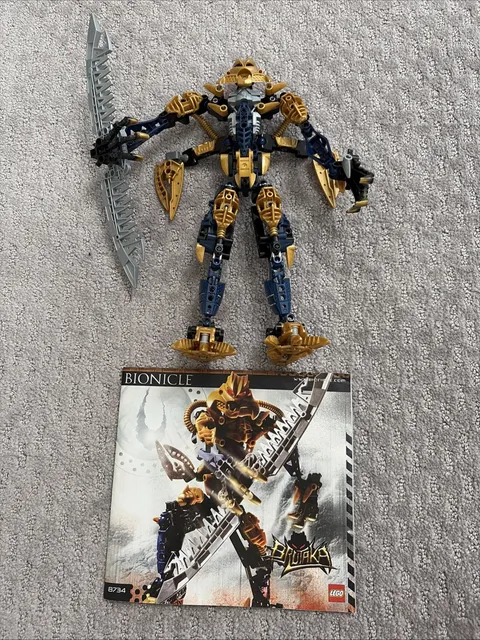 Lego Bionicle Brutaka (8734) Complete With Instructions