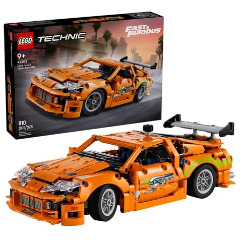 LEGO Technic Toyota Supra MK4 Fast & Furious Toy Car 42204