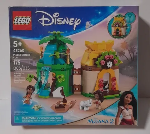 LEGO Disney Moana's Island Fun Building Toy Princess Playset 43260