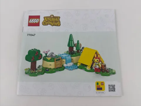LEGO Animal Crossing Bunnie's Outdoor Activities #77047 Instruction Manual ONLY