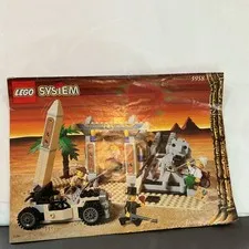 LEGO Instruction Manual Only for Adventurers Desert Set 5958, Mummy’s Tomb