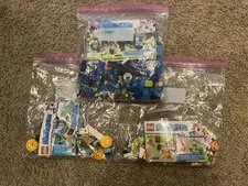 Lego Unikitty Lot: DR. Fox Lab, Cloud Car, Puppy Corn Bike (41454, 41452, 41451)
