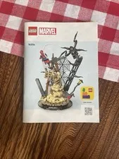 LEGO Marvel Spider-Man 76334 Instruction Manual Only