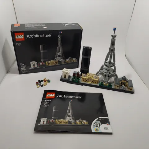 Lego 21044 Architecture Paris Complete Set With Box/ Manual
