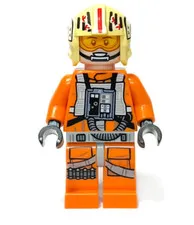 NEW Lego Star Wars Rebel Pilot Garven Dreis Red Leader Minifigure! sw1281! 75365