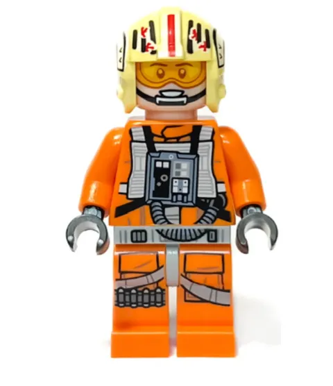 NEW Lego Star Wars Rebel Pilot Garven Dreis Red Leader Minifigure! sw1281! 75365