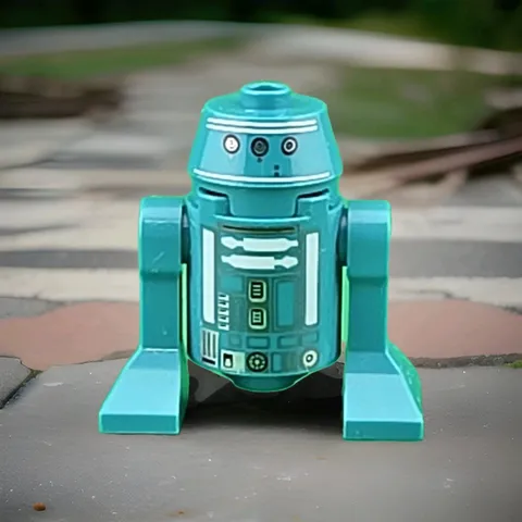 LEGO Star Wars Genuine Minifigure Astromech Droid K3-R1 Dark Turquoise Episode 9