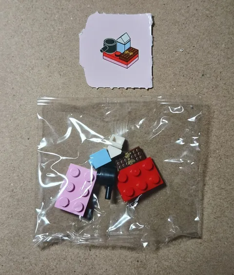 Lego 42668 Friends Advent 2025 Chocolate Bar & Milk Set