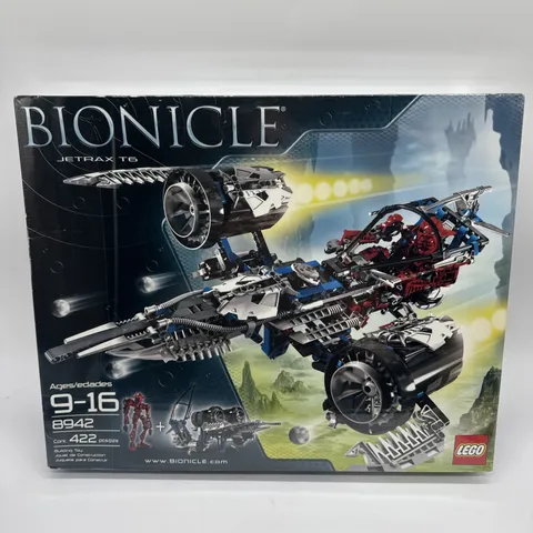 New Sealed! Lego 8942 Jetrax T6 Limited Edition Bionicle Battle Vehicles