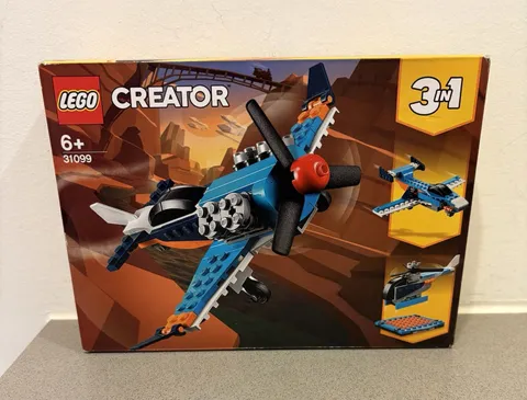 LEGO Creator 3 in 1 Propeller Plane 31099 Brand New Sealed - Free Aus Post!