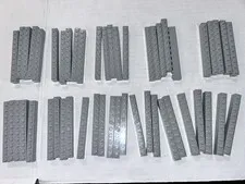 Lego 1x10 Brick Light Bluish Gray X50