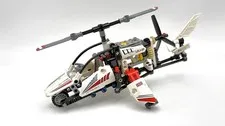 LEGO TECHNIC: Ultralight Helicopter (42057), Complete with Instructions, No Box