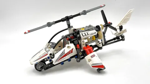 LEGO TECHNIC: Ultralight Helicopter (42057), Complete with Instructions, No Box