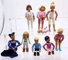 LOT OF 8: LEGO BELVILLE Minifigs Minifigures Fairy Queen, Nurse, Family, MORE