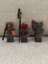 LEGO General Machia, General Blunck, and Raggmunk. Triple Pack. Great Condition
