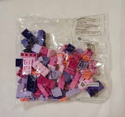 LEGO Classic 11011 Bricks & Animals Sealed Pink Purple Parts Bag Genuine