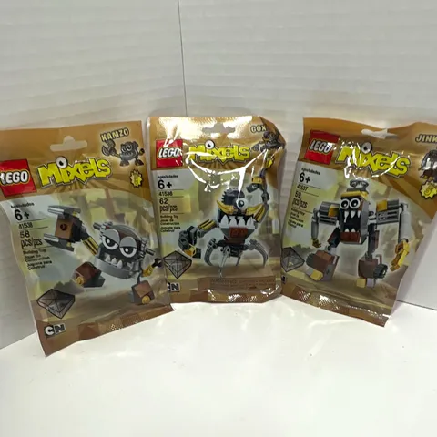 LEGO Mixels Series 5 Polybag Lot: 41536 Gox 41537 Jinky 41538 Kamzo