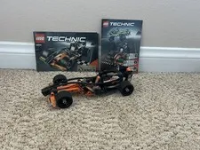 LEGO TECHNIC: Black Champion Racer (42026) - Complete without box, Used