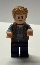 LEGO Owen Grady Minifigure ID JW023 Jurassic World Theme Pre-Owned 