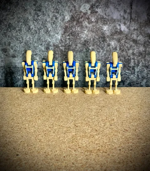 5x Lego Star Wars - sw0300 - Battle Droid Pilot - (2011) perfect condition