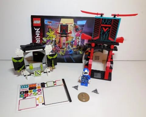 Lego Ninjago Gamer's Market 71708 INCOMPLETE SET