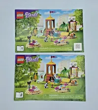 Lego Friends Pet Playground 41698 Instructional Manuals 1 & 2 Only No Bricks