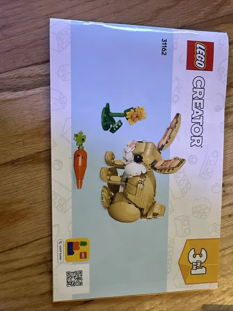 LEGO CREATOR: Cute Bunny (31162). 3in1 Llama And Seal