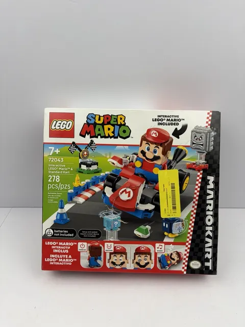 LEGO Super Mario: Mario Kart - Interactive LEGO Mario Kart 72043 NEW Damaged Box
