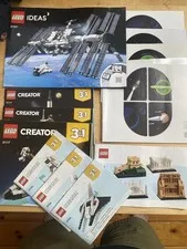 Lego Space Lot Of Manuals