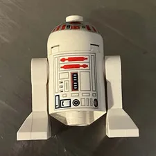 LEGO Star Wars Astromech Droid Body Part White Red Black Custom Printed