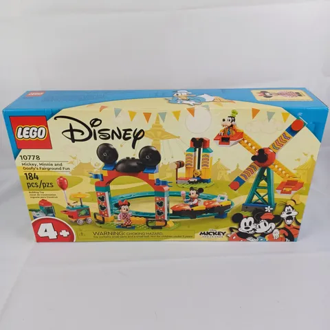 LEGO Disney Mickey Minnie and Goofy's Fairground Fun 10778
